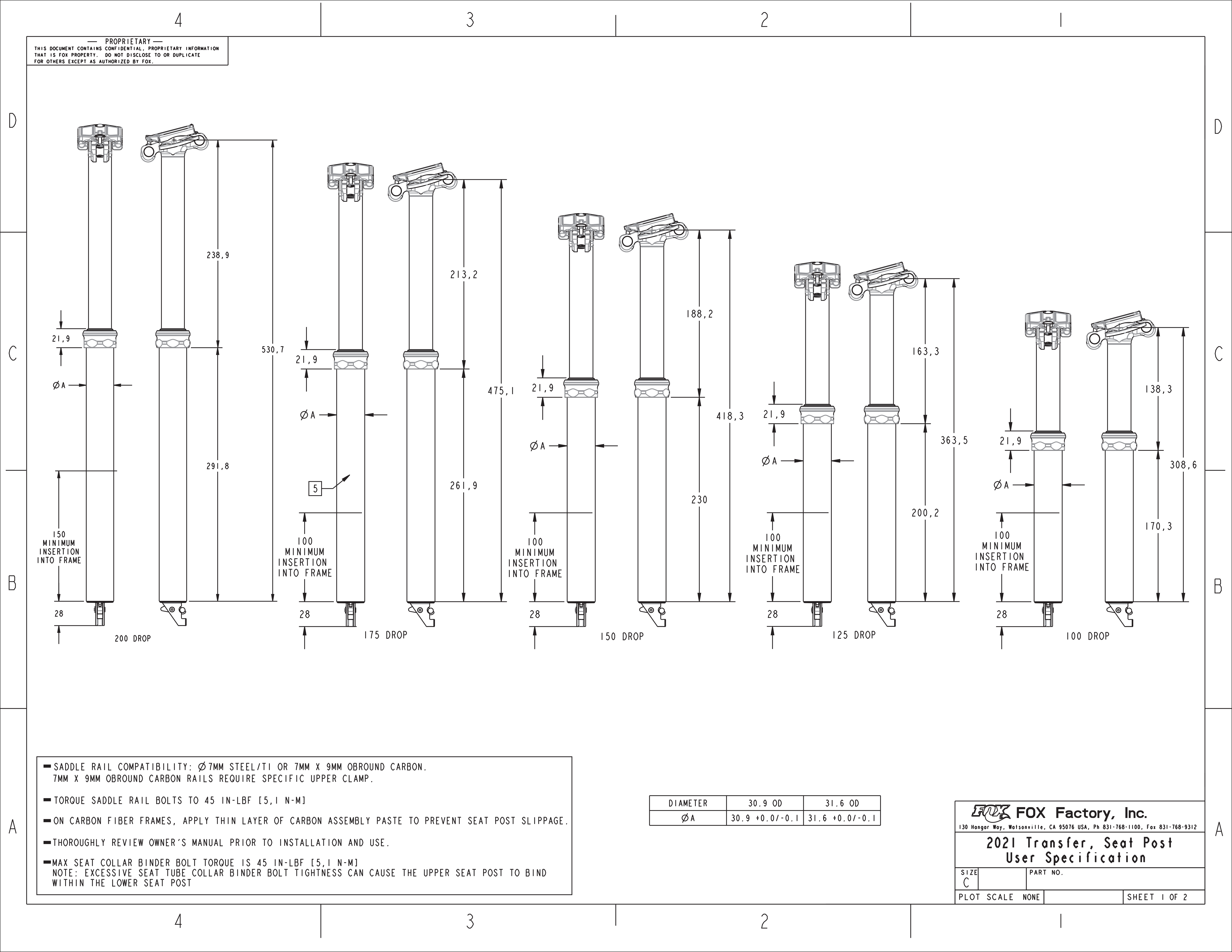 transfer-internal-specifications