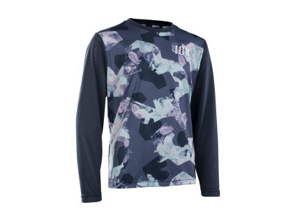ION dětský dres LS SCRUB Youth 2022 - INDIGO DAWN
