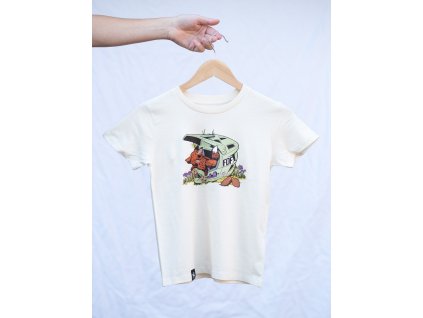 FDF triko dětské FULL FACE HELMET SS 2024 - Natural Raw