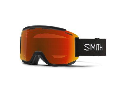 SMITH brýle SQUAD MTB BLACK - ChromaPop Red + čiré sklo