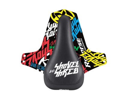 REVERSE sedlo Nico Vink Shovel and Shred - Black/White