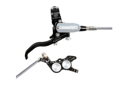 brzda hope tech 4 evo gr4 opletena hadicka cerna stribrna