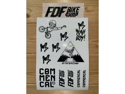 FDF nálepky