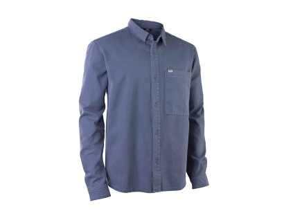 46250 4902 IOB Shirt Ionic Denim unisex 04 728 slate blue front