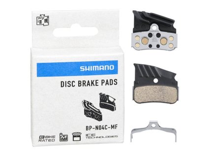 pol pl Okladziny klocki hamulcowe Shimano metaliczne N04C MF z radiatorem i sprezyna XTR XT SLX 27683 1