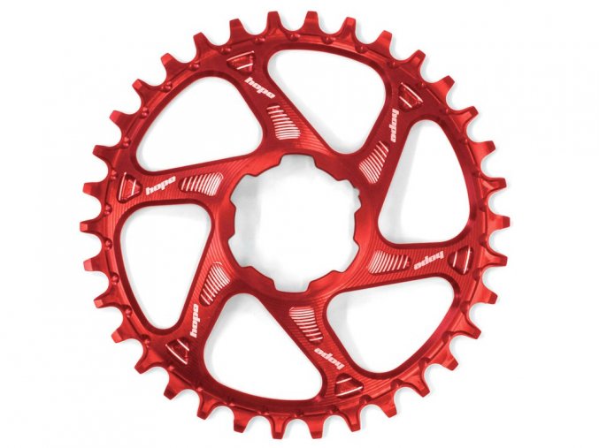 hope chainring direct mount spiderless retainer ring narrow wide 1 speed red