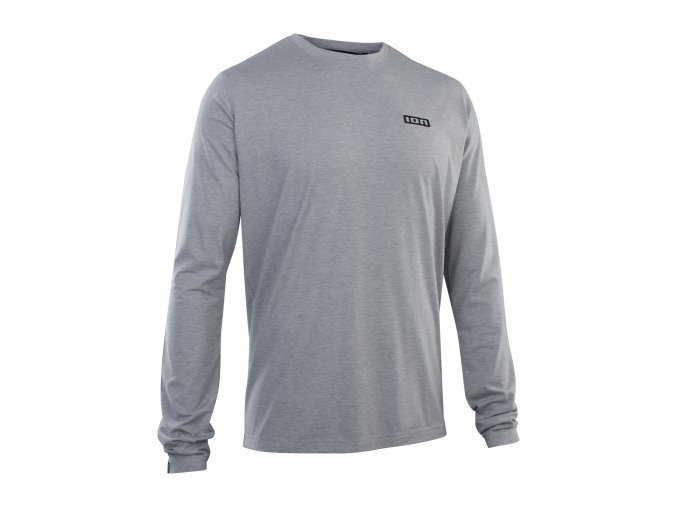 ION dres LS Logo_S DR 2022 - Grey Melange