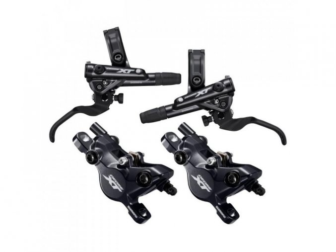 SHIMANO kotoučová brzda XT BR-M8100 / 2 Píst / Polymer – SET