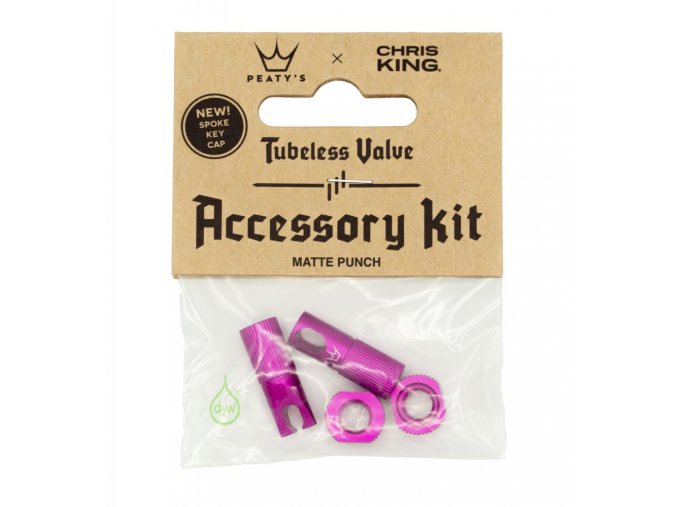 67077 peatys chris king mk 2 tubeless valve accessory kit navy