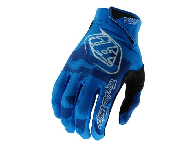 rukavice troy lee designs air mono 2025 blotted bright blue