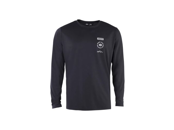 47252 5001 IOB Bike Jersey S Ionic LS DR men 09 900 black FRONTAL