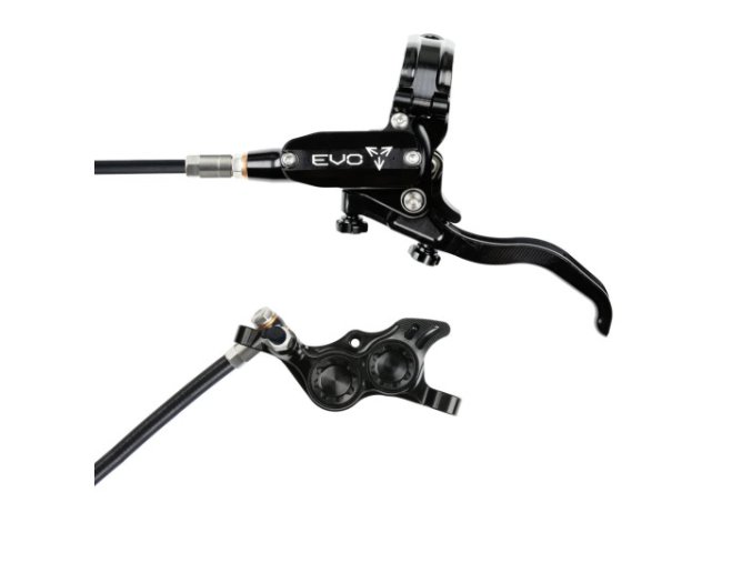 brzda hope tech 4 evo tr4 kevlarova hadicka cerna cerna