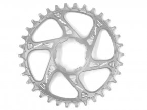hope chainring direct mount spiderless retainer ring narrow wide 1 speed silver