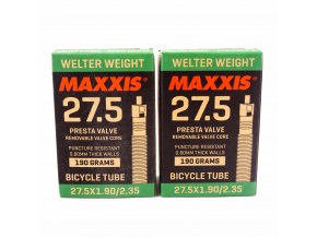 maxxis welter weight 275 x 19 235 bike presta valve inner tube1