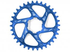 hope chainring direct mount spiderless retainer ring narrow wide 1 speed blue
