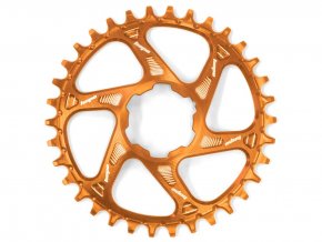 hope chainring direct mount spiderless retainer ring narrow wide 1 speed orange