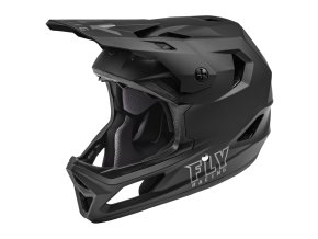 cyklo prilba rayce fly racing usa detska cerna matna i560799