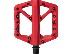 CRANKBROTHERS pedály STAMP 1 - SMALL - RED