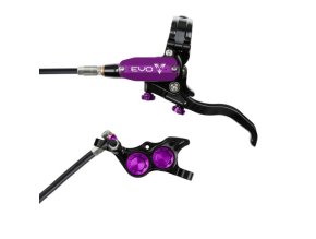 brzda hope tech 4 evo tr4 kevlarova hadicka cerna fialova