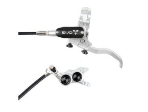 brzda hope tech 4 evo tr4 kevlarova hadicka stribrna cerna