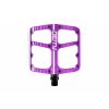 DEITY FLATTRAK PEDAL PURPLE ONWHITE