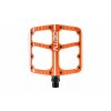 DEITY FLATTRAK PEDAL ORANGE ONWHITE