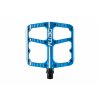 DEITY FLATTRAK PEDAL BLUE ONWHITE