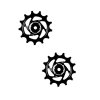 jockey wheels 13t black 1471098
