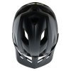 0864110 troy lee designs youth flowline helmet point black charcoal uni
