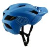 0864118 troy lee designs youth flowline helmet point cobalt blue uni
