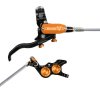 brzda hope tech 4 evo gr4 opletena hadicka cerna oranzova