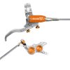 brzda hope tech 4 evo gr4 opletena hadicka stribrna oranzova