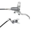 brzda hope tech 4 evo tr4 kevlarova hadicka stribrna seda