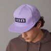 Logo Cap ION Lilac Petals side