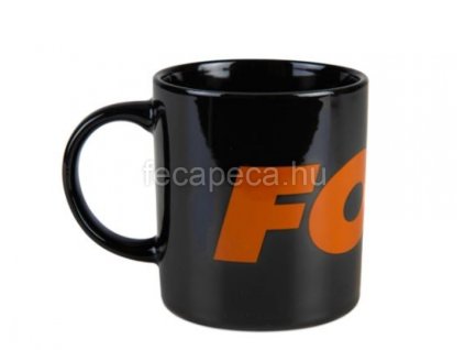 FOX COLLECTION MUG BLACK/ORANGE