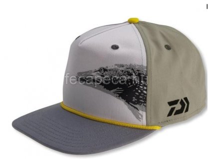 DAIWA D-VEC CAP FEHÉR-SZÜRKE