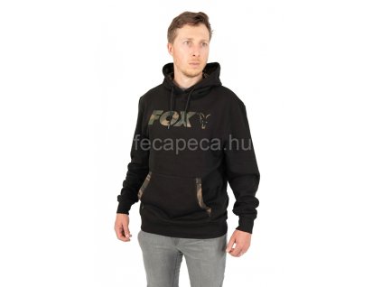 FOX LW BLACK/CAMO NYOMATOS PULÓVER S