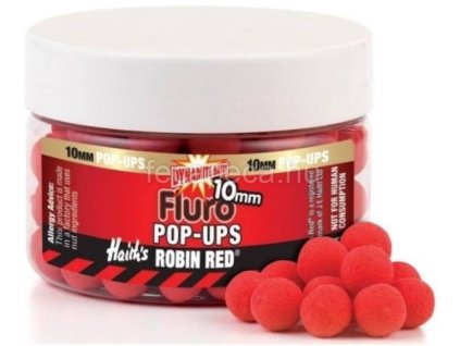 DYNAMITE BAITS ROBIN RED FLURO POP-UPS 15MM