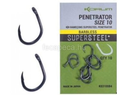 KORUM PENETRATOR HOOK BARBLES 8