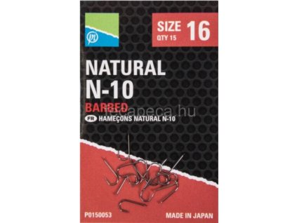 PRESTON NATURAL N-10 18