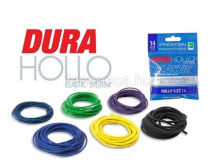 PRESTON DURA HOLLO ELASTIC 18 BLACK