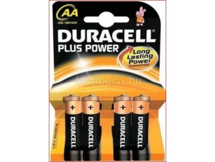 DURACELL PLUS AA CERUZA ELEMEK