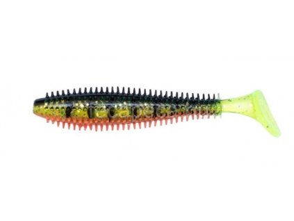 FOX RAGE SPIKEY SHAD 12CM UV FIRETIGER