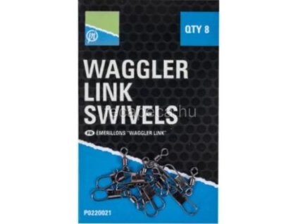 PRESTON WAGGLER LINK SWIVELS