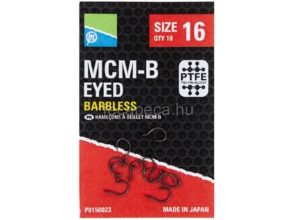 PRESTON MCM-B EYED BARBLESS 10