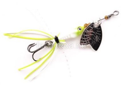 SPRO LARVA MICRO MAYFLY SPINNER UV PEARL