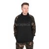 FOX LW BLACK/CAMO QTR ZIP XXL