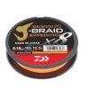 DAIWA J-BRAID EXPEDITION X8 SMASH ORANGE 150M 0.10MM