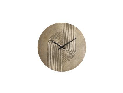 Hodiny Ø58 cm GWENNA starožitný bronz