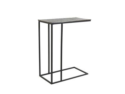 Príručný stolík 48x26x60 cm MACY antický bronz